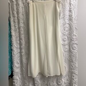 NWT Car wash pants cream color size 18